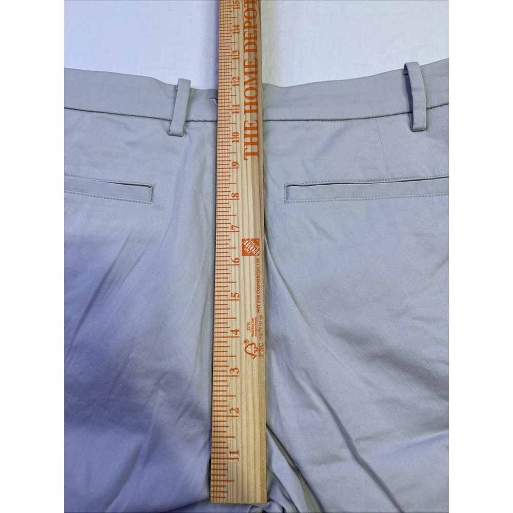 Birddogs Lined Slim Fit Pants MENS 36X32 Stretch Performance Golf Chino GRAY - Picture 8 of 10